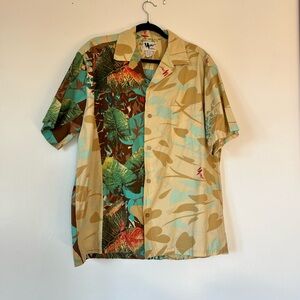 Rare Mamo Howell Hawaiian shirt made in Hawaii USA Sz XL